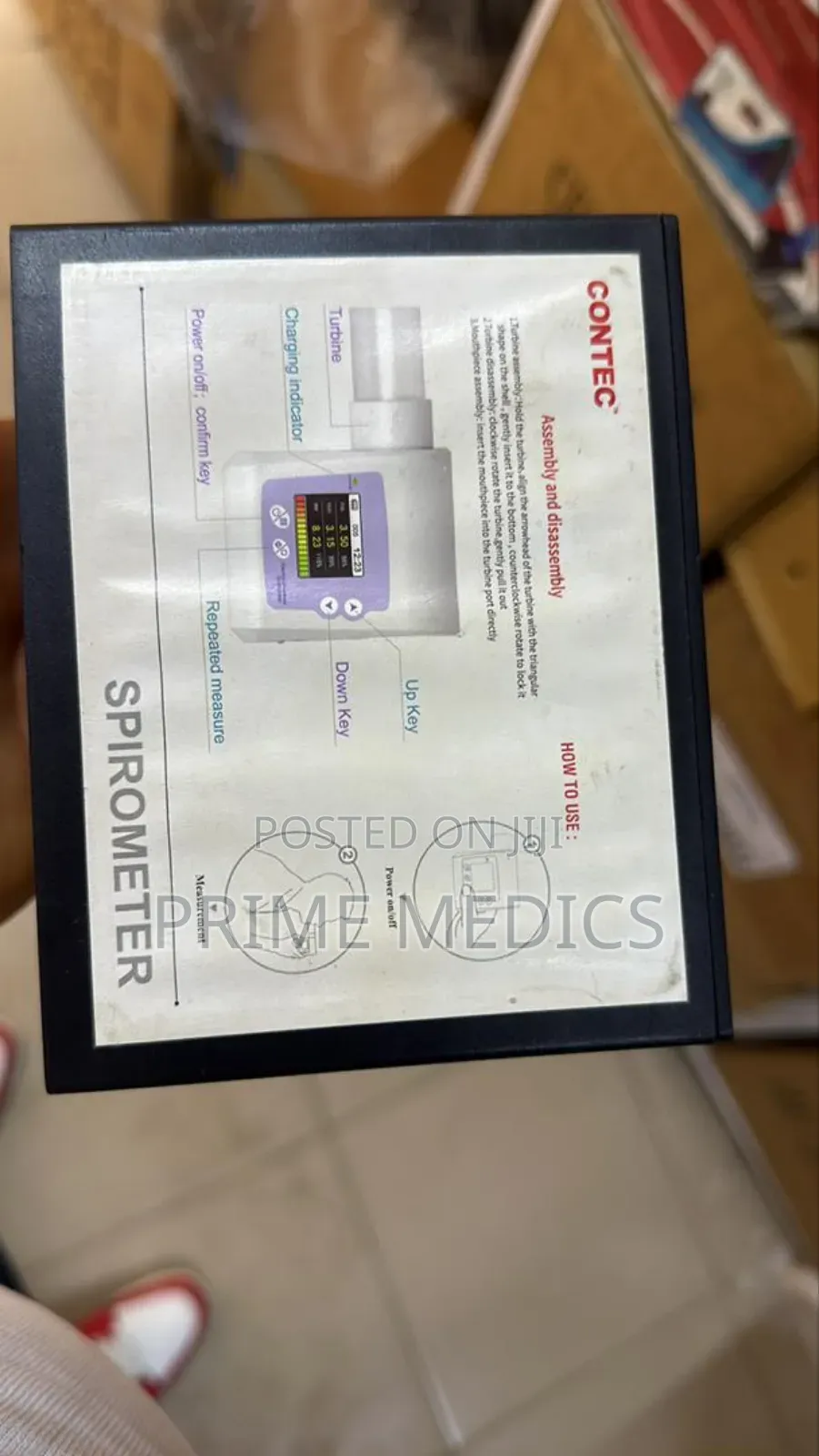 Contec Spirometer ( Portable)