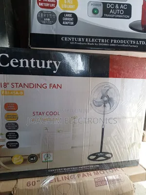 Century Portable Standing Fan 18"