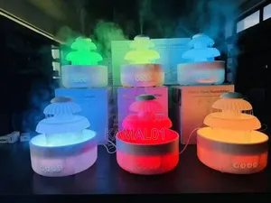 Rain Drop Humidifier Rains Sound 600ml Water Tank