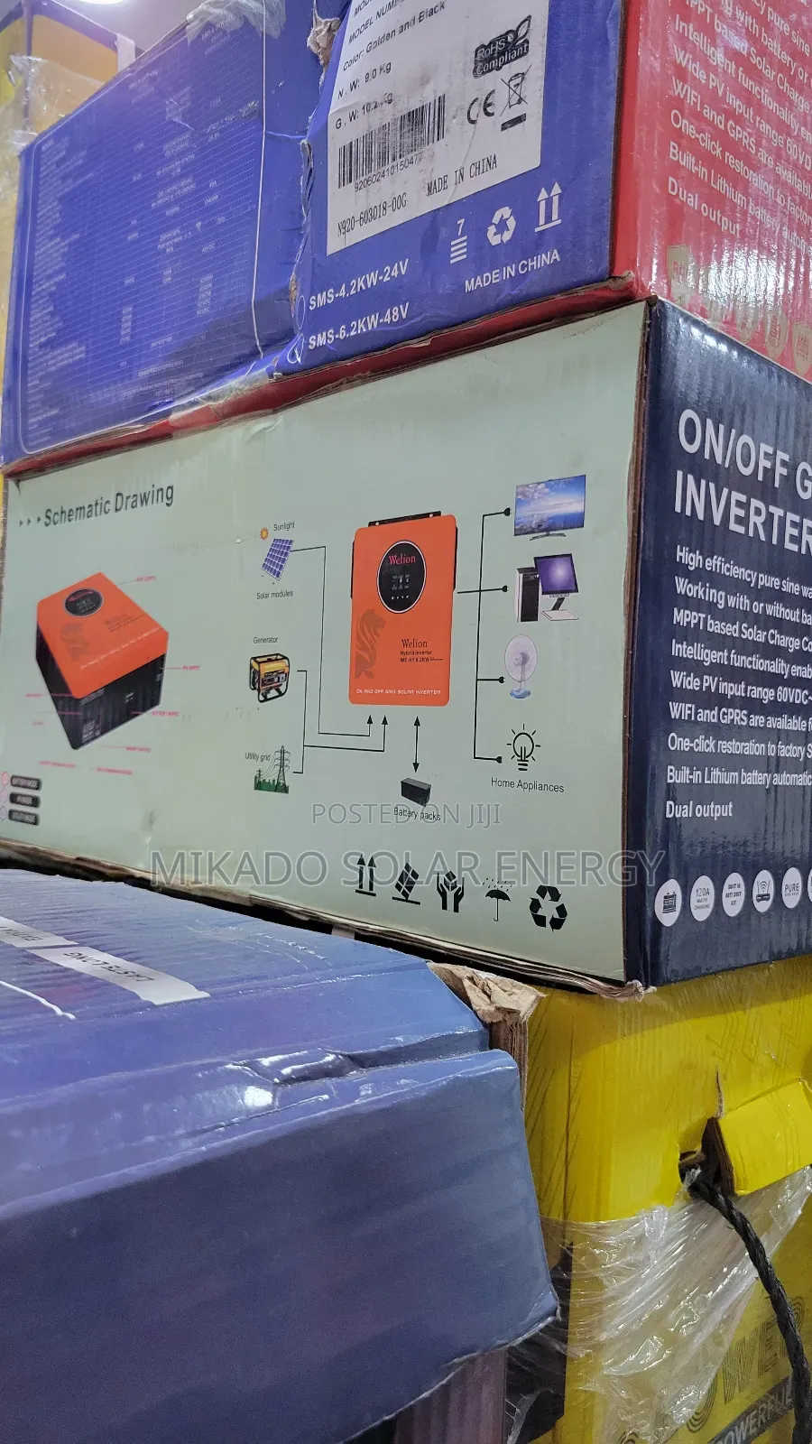 6.2kwh Welion 6.2kva Hybrid Inverter