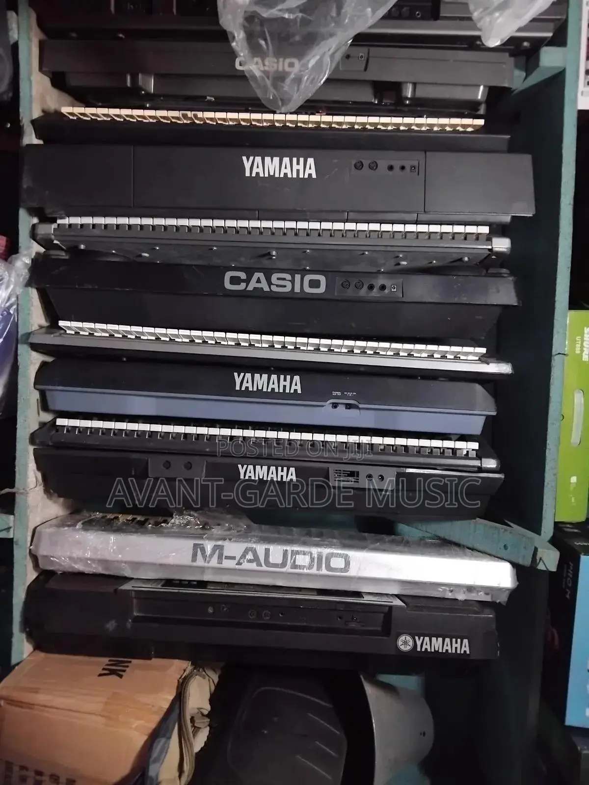 Yamaha and Casio Keyboards