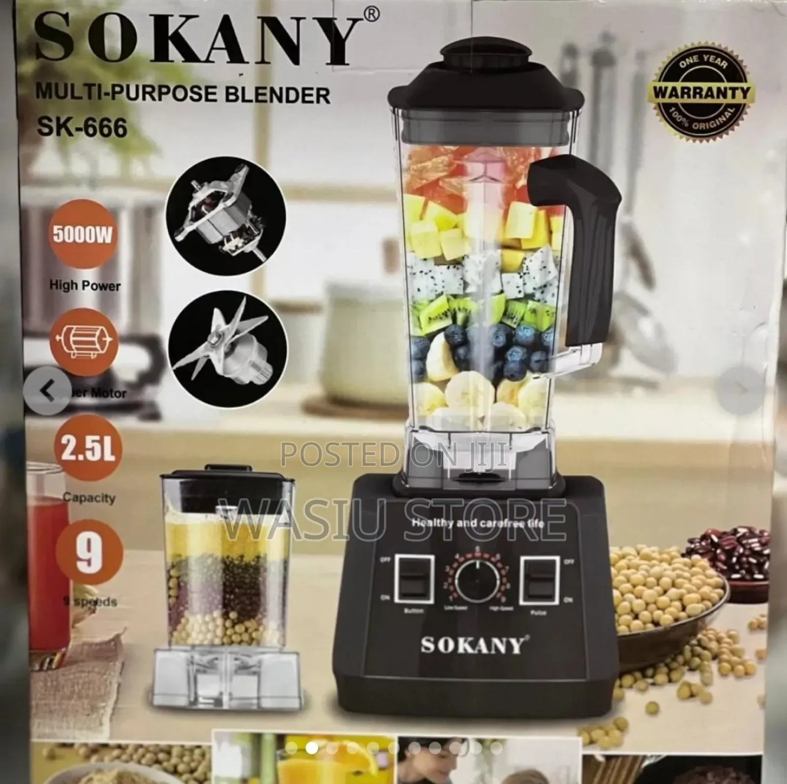 Sokany Multi-purpose Blender Sk-666