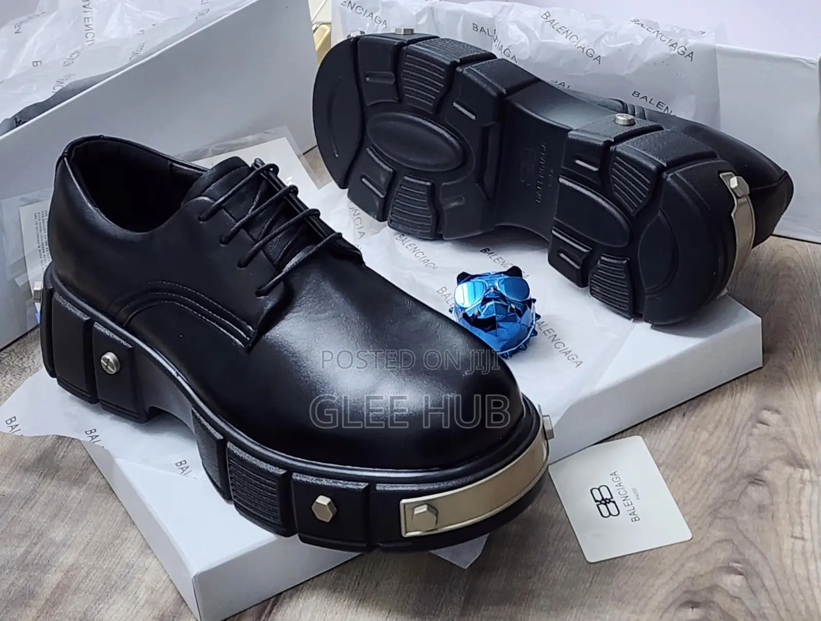 Bold Matte Leather Shoes