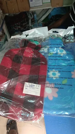 Hot Water Bottle With Cloth