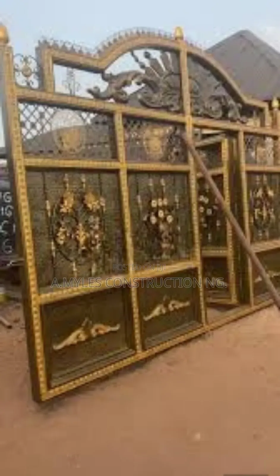 Wrought Iron Gate