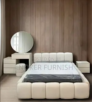 Marlon Bed Frame With Dresser Table