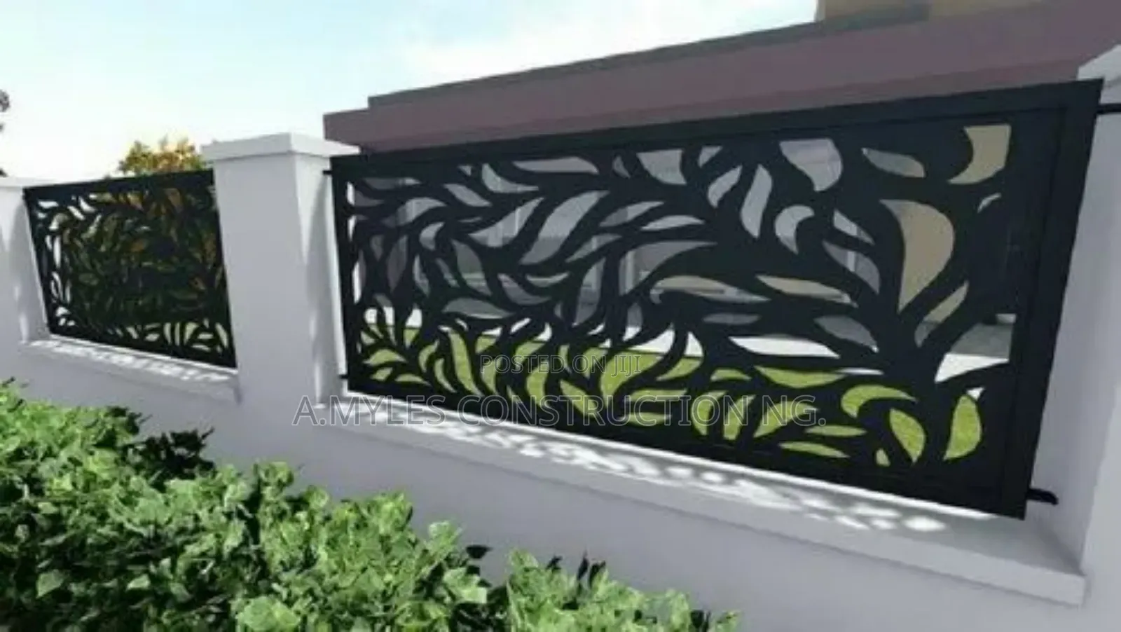 Leser Cut Fence Rail