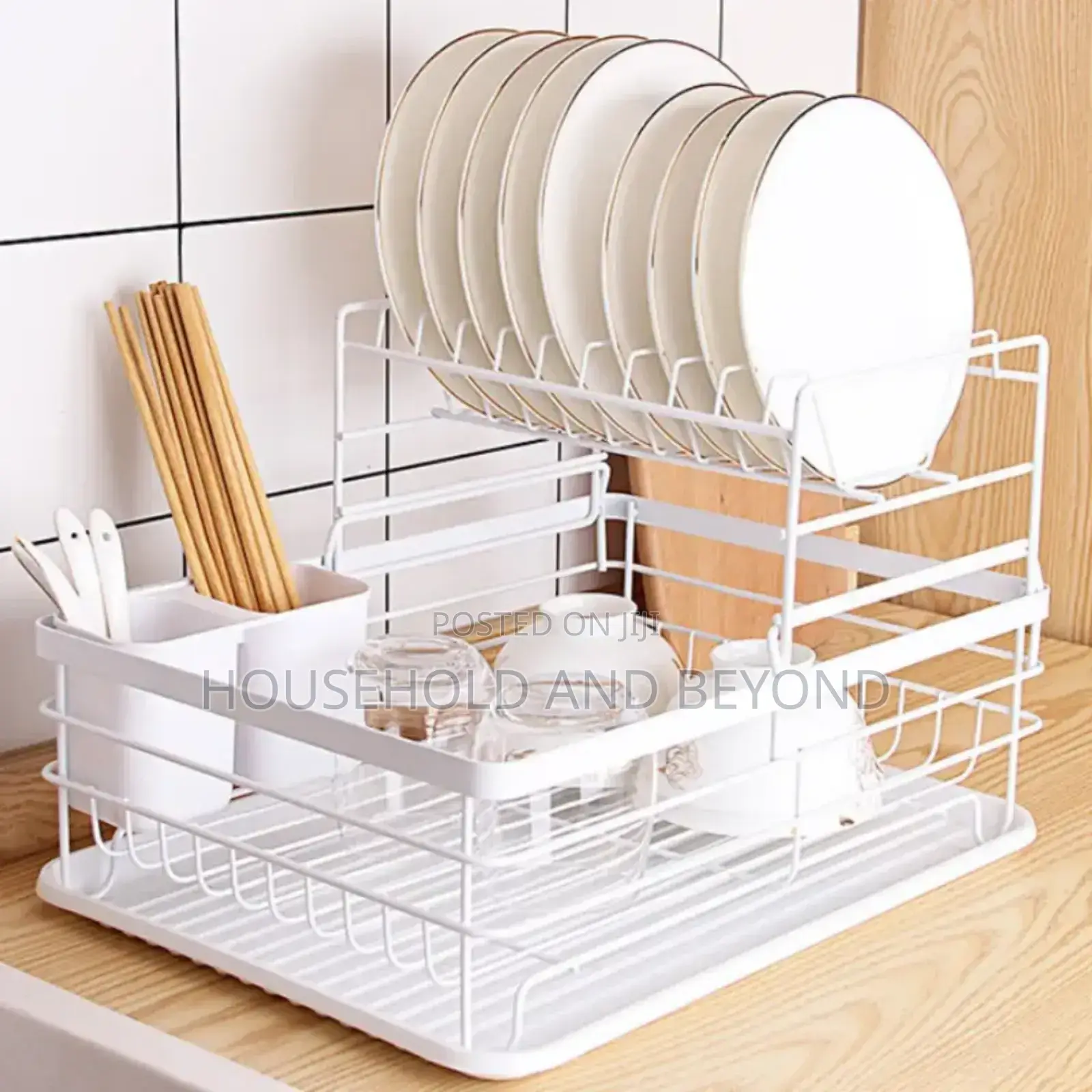2 Tier Dish Drainer/ Plate Rack