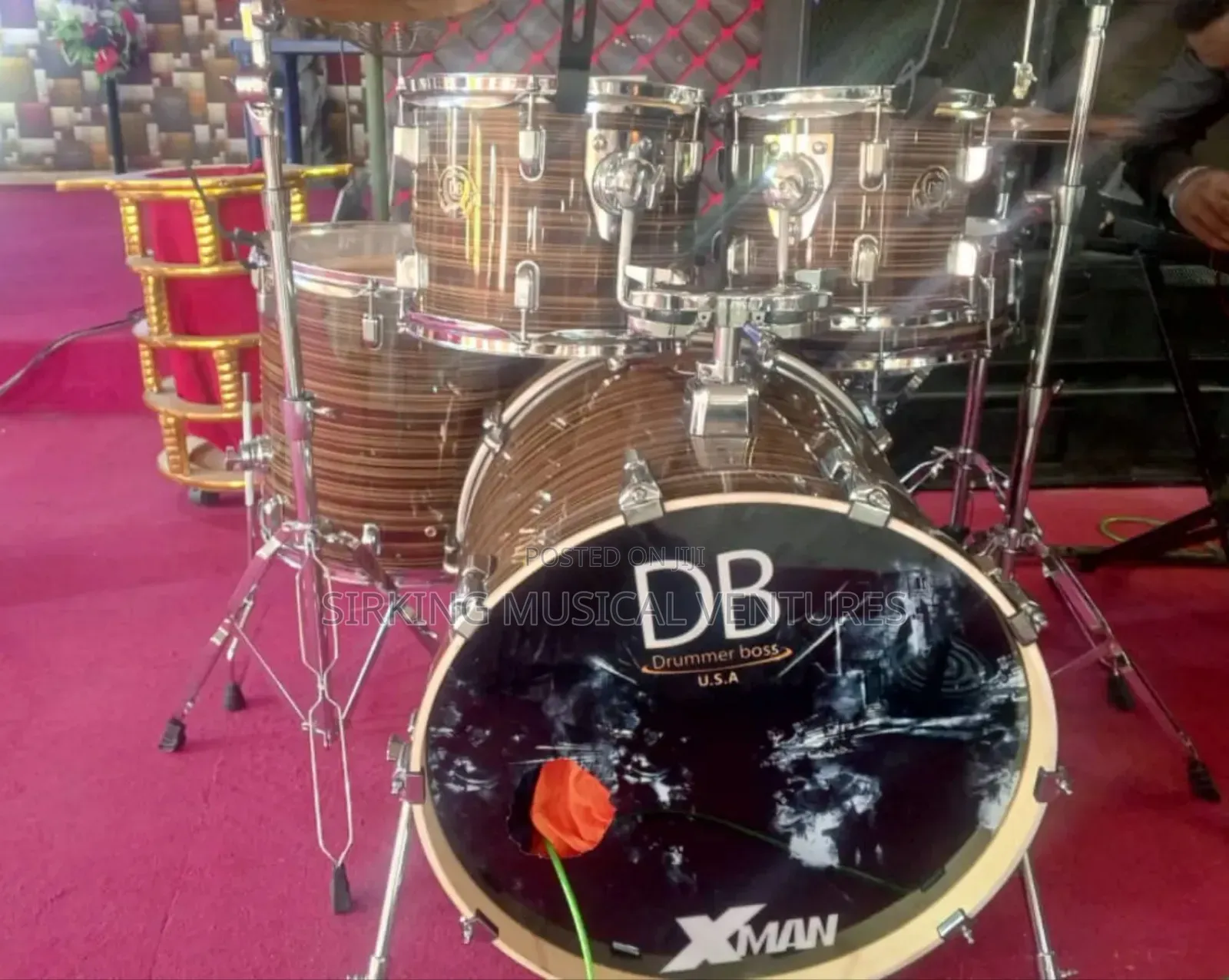 Db X-man 5pcs High Quality Professional Drum Set