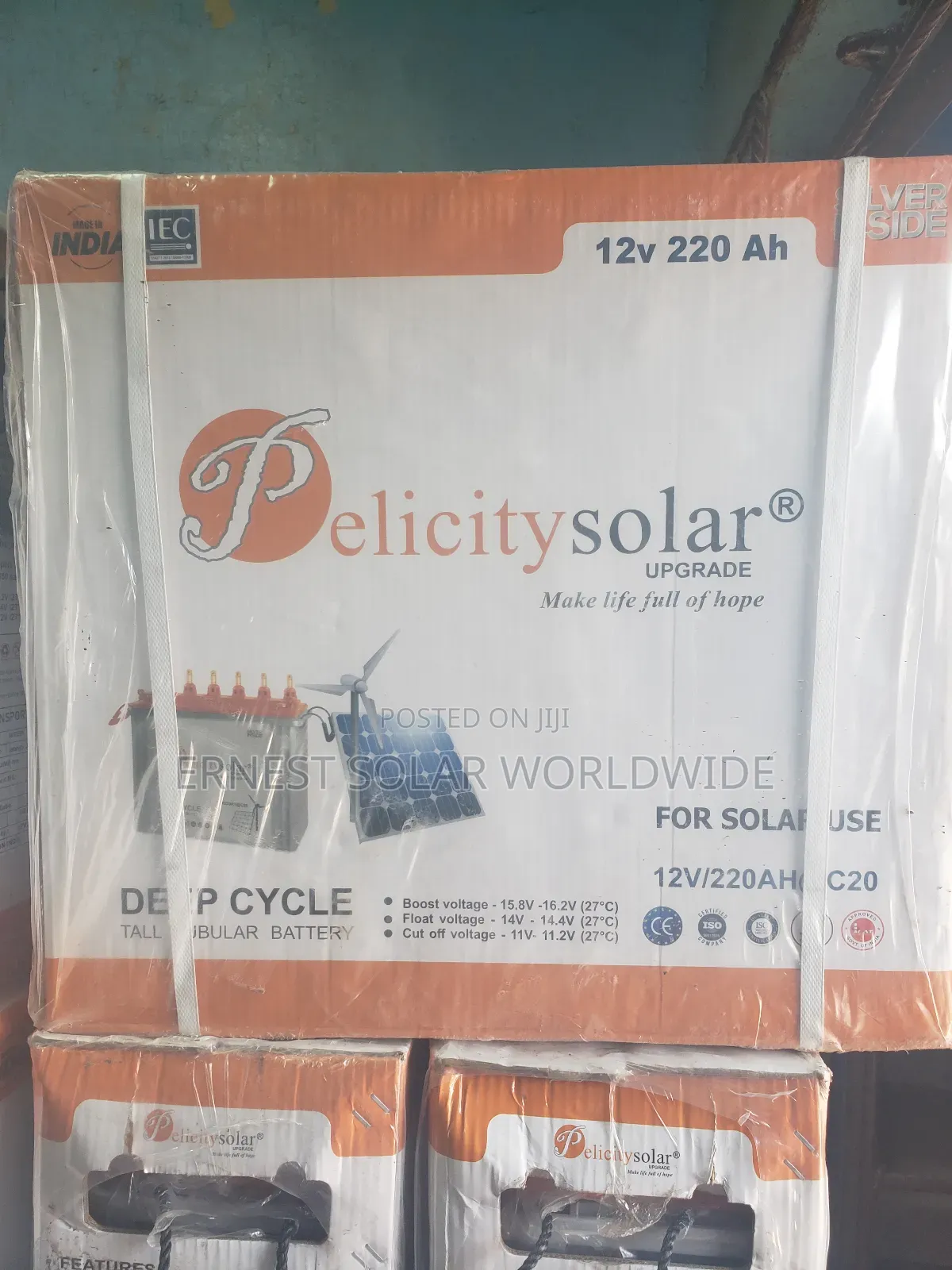 Original Felicity Solar Battery 220ah