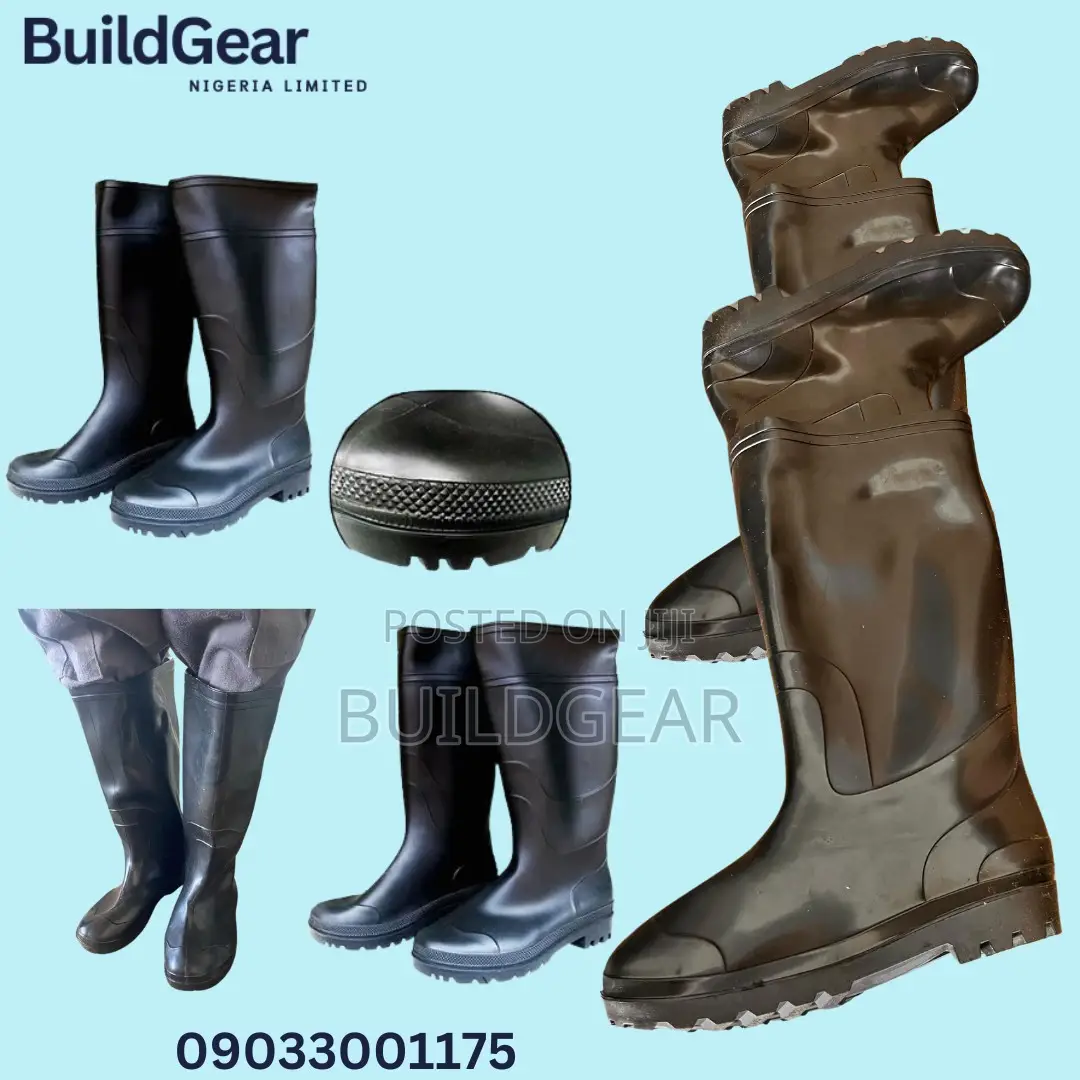 Rain Boot - Black - Waterproof