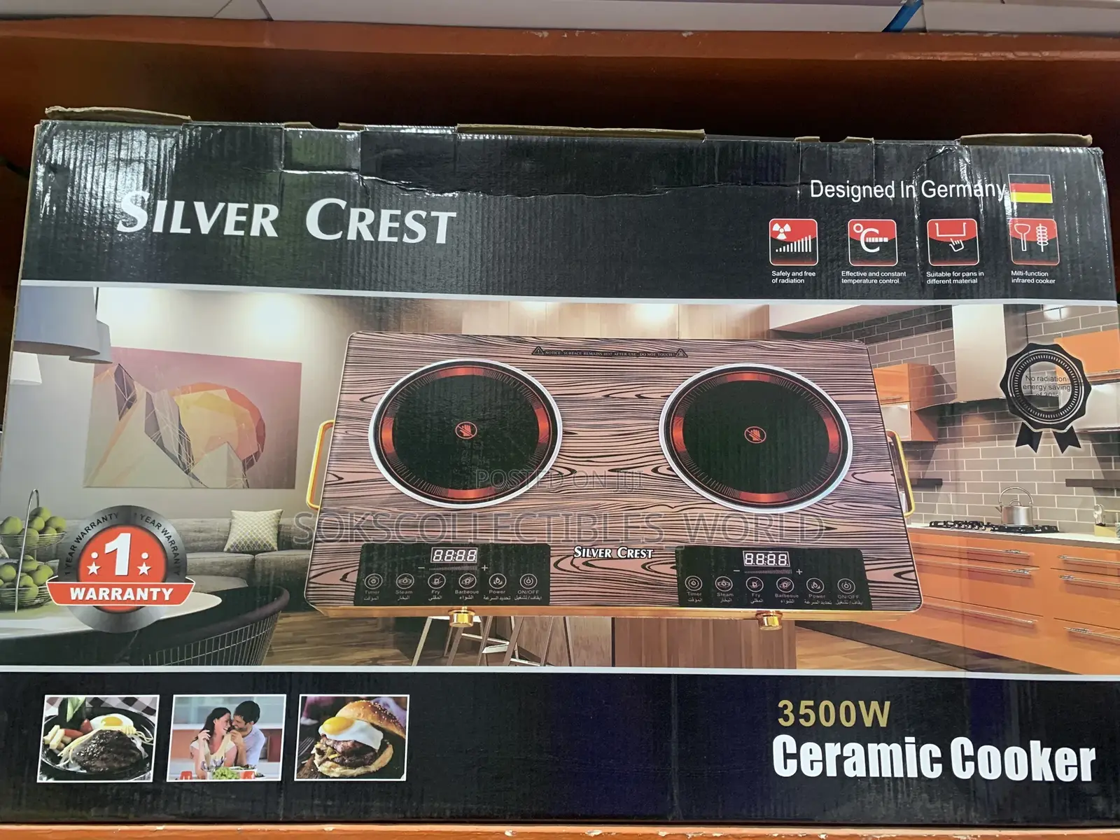 Silver Crest Ceramic Cooker