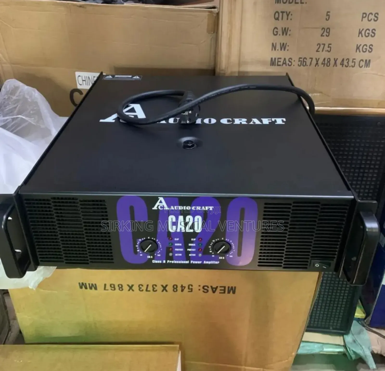 Ca-20 Complete 7000w Audio Craft Heavy Duty - SIRKING Musical VENTURES ...