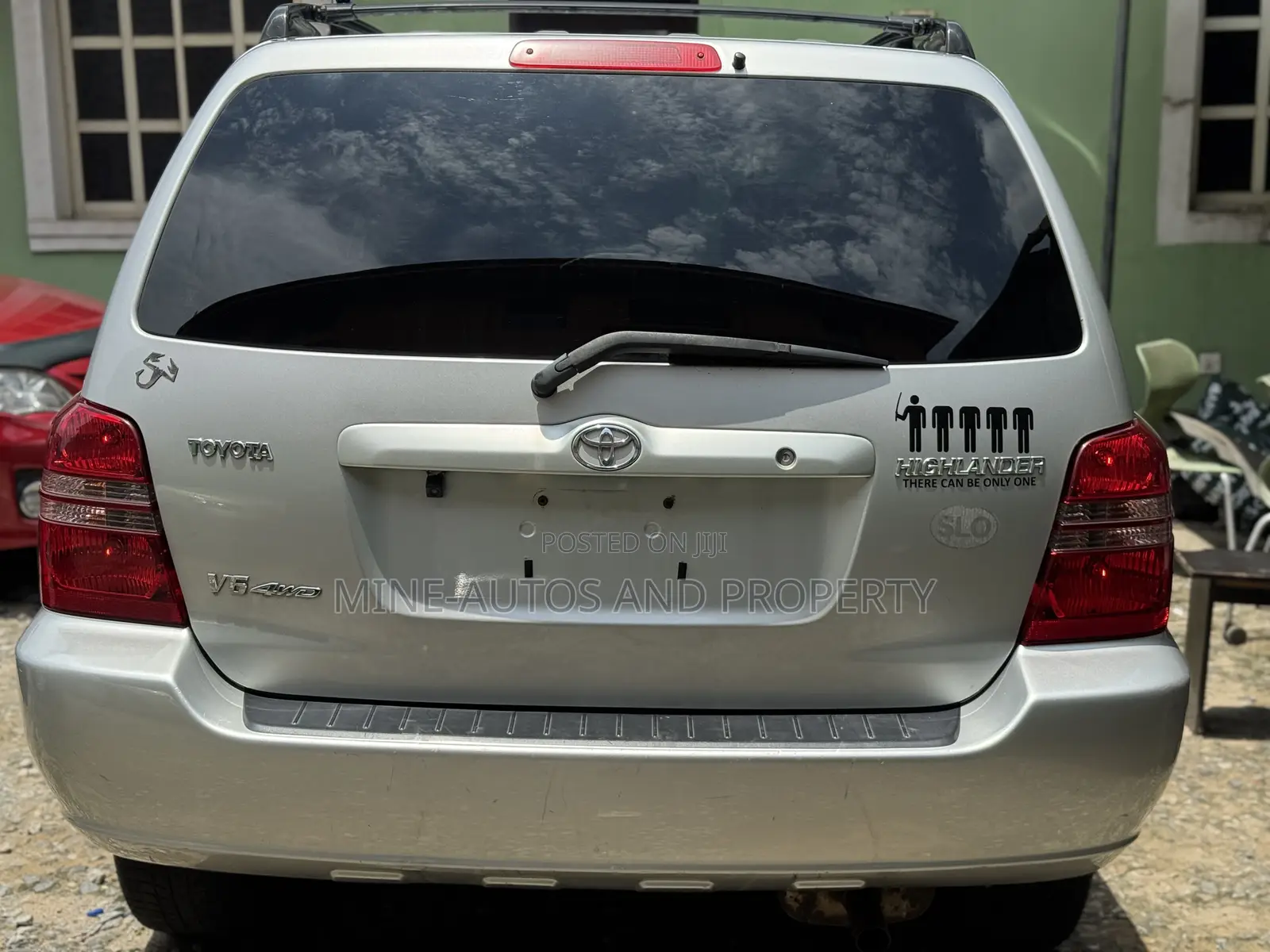 Toyota Highlander 2003 Silver
