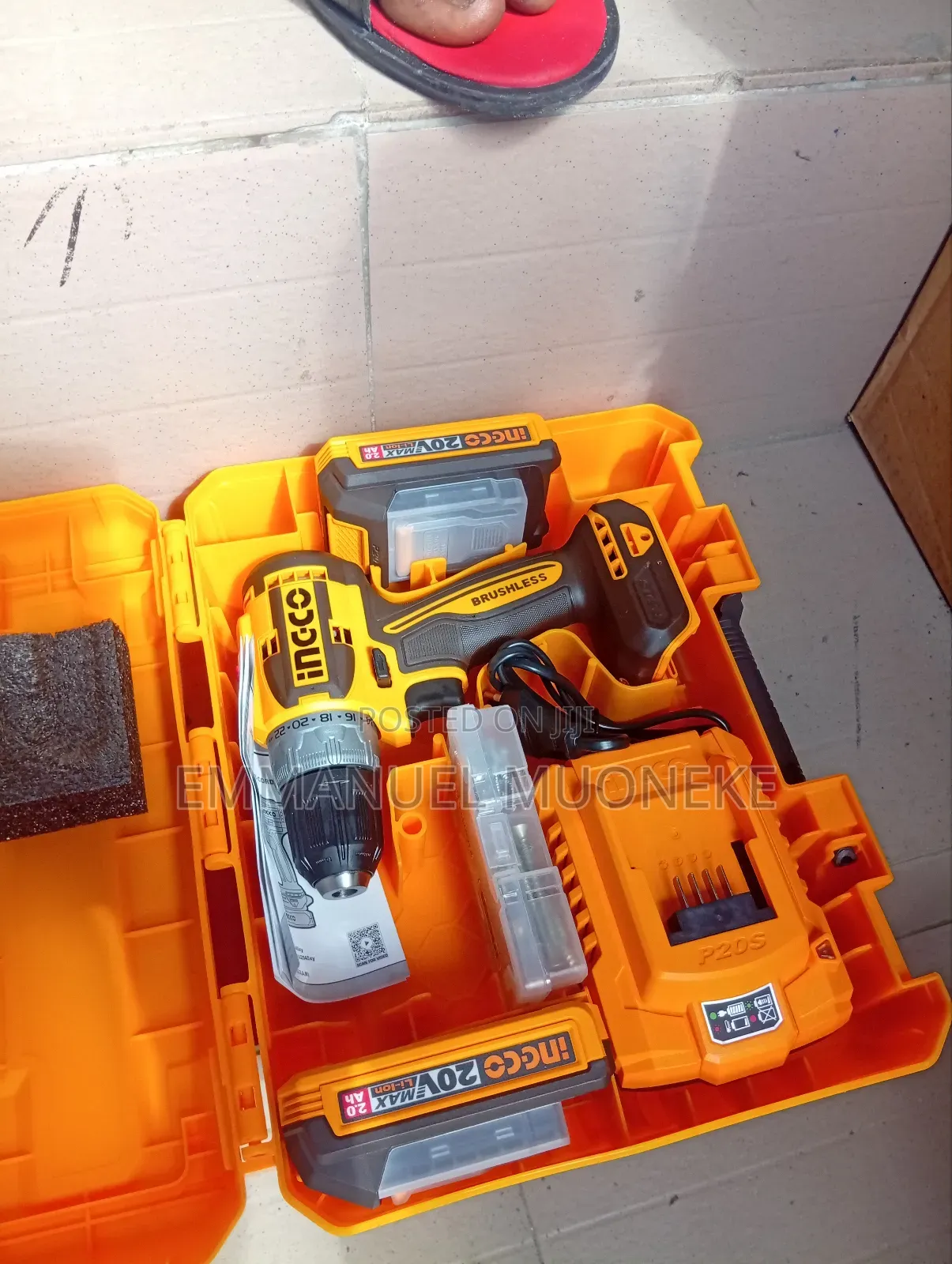 Original Inc-Co Battery Drill 20v