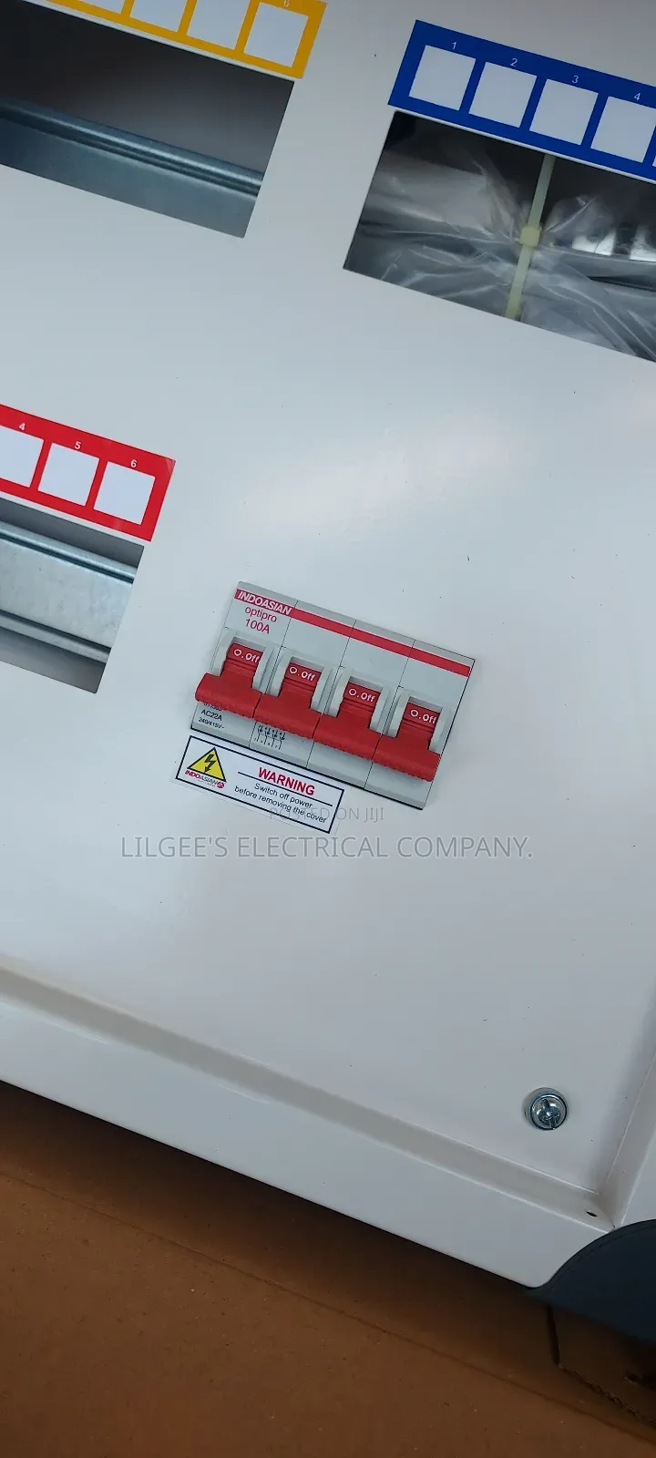Original Indoasian D6 3 Phase Distribution Board