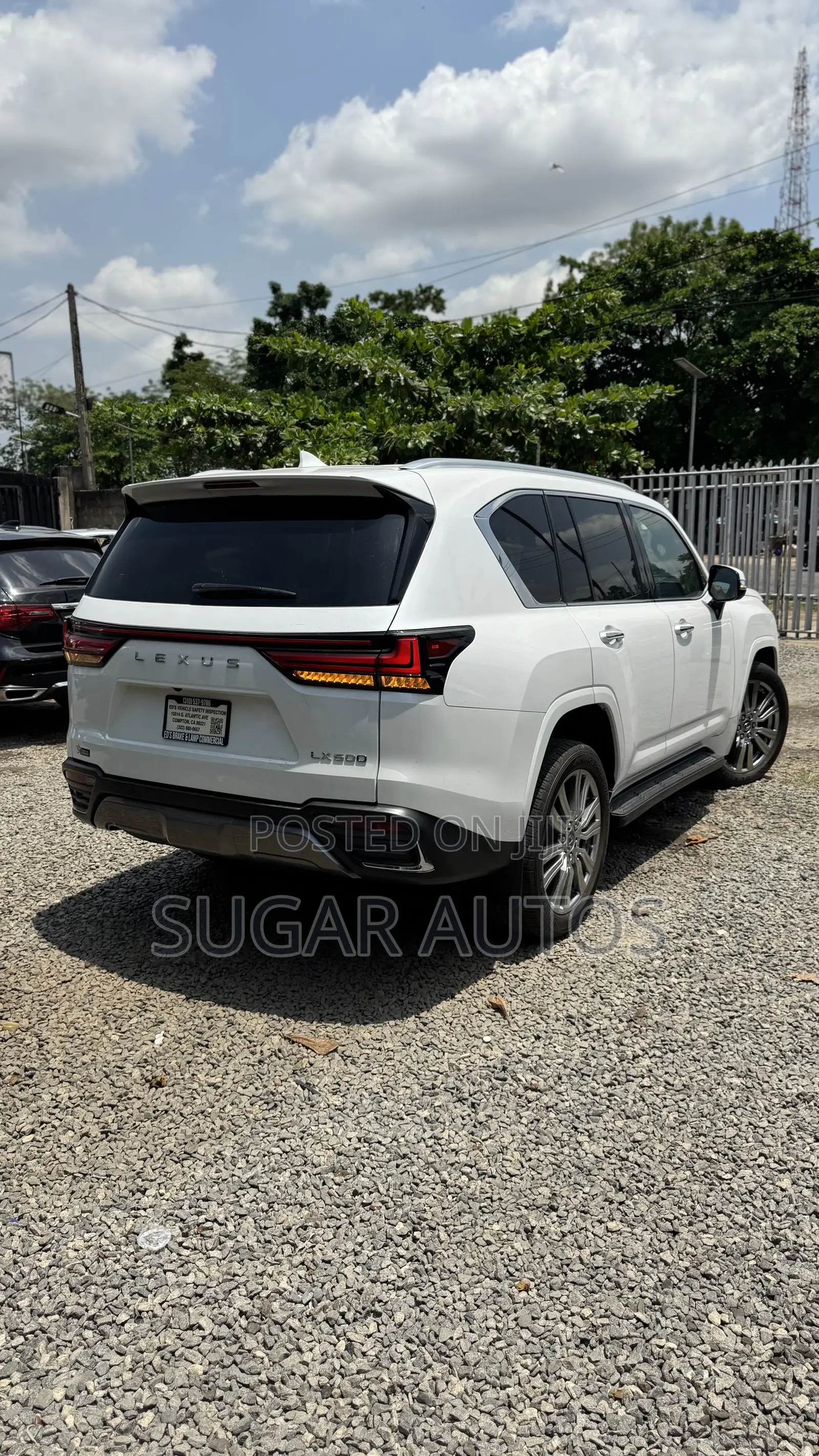Lexus LX 2023 White