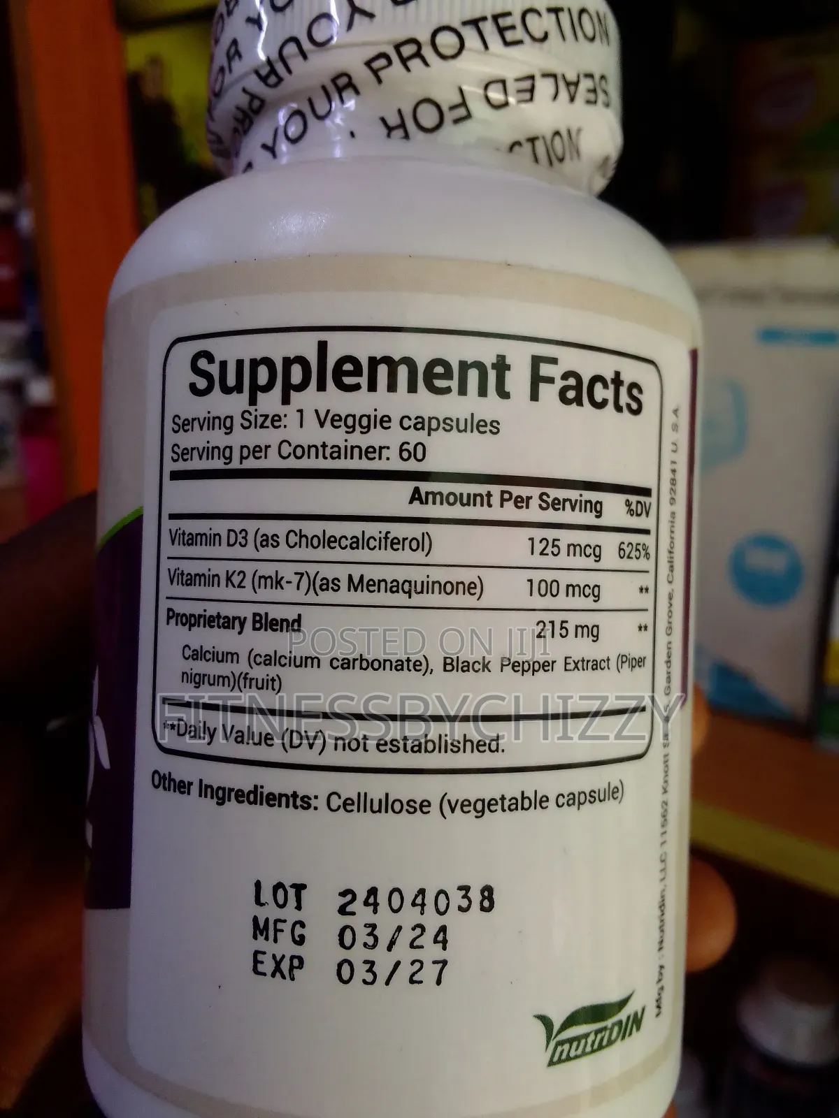 Biotrients D3 Advanced X 60 Capsules