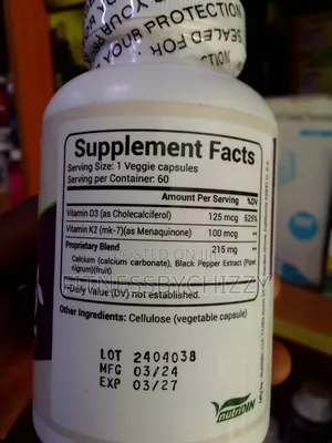 Biotrients D3 Advanced X 60 Capsules