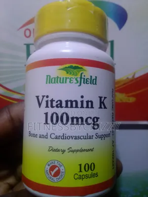 Nature's Field Vitamin K 100mcg X 100 Capsules