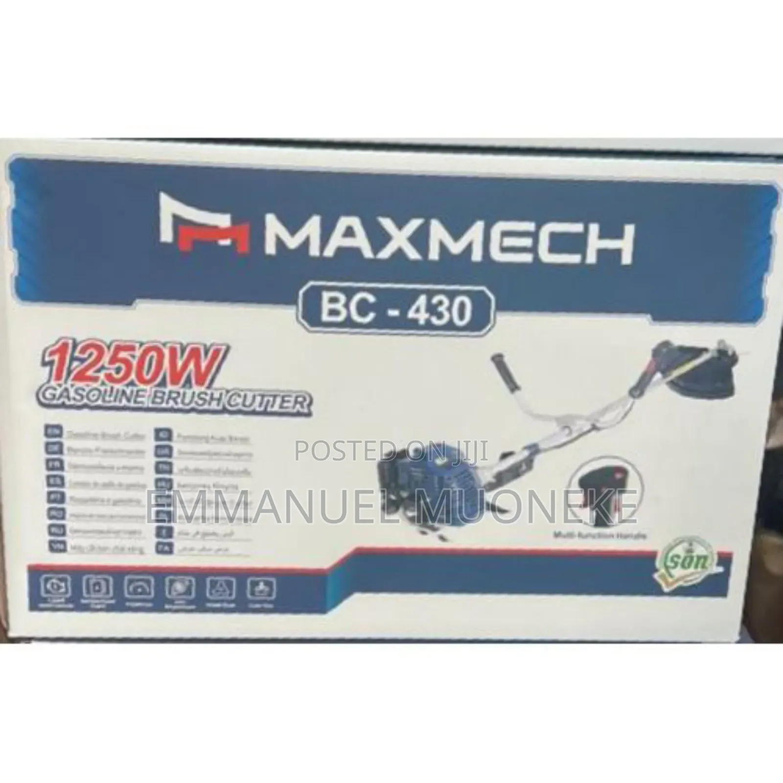 Original Maxmech Brush Cutter With Fuel