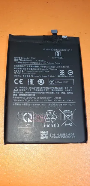 Xiomi Redmi Note 9 Original Battery