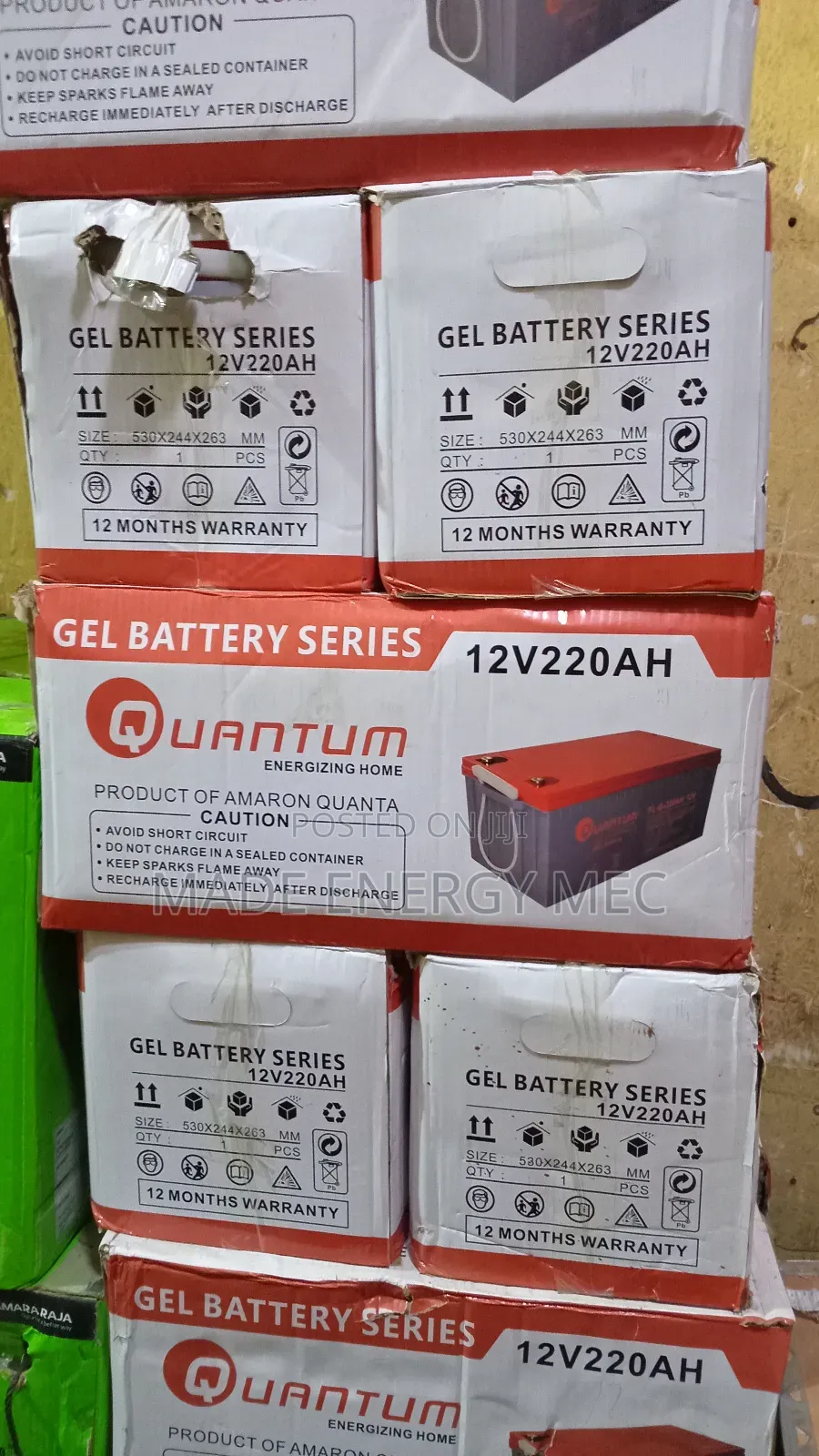 Quantum Gel Battery 220ah
