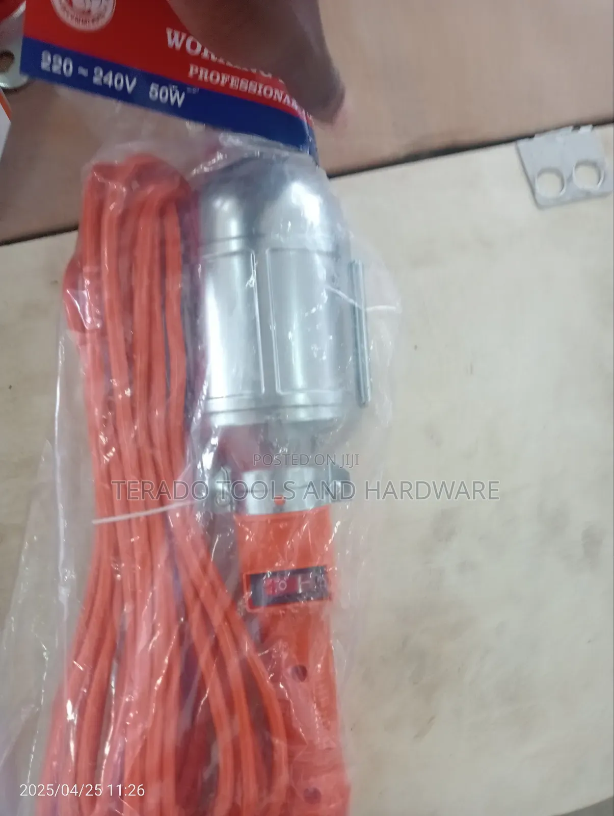 Working Light 10m Orange Color