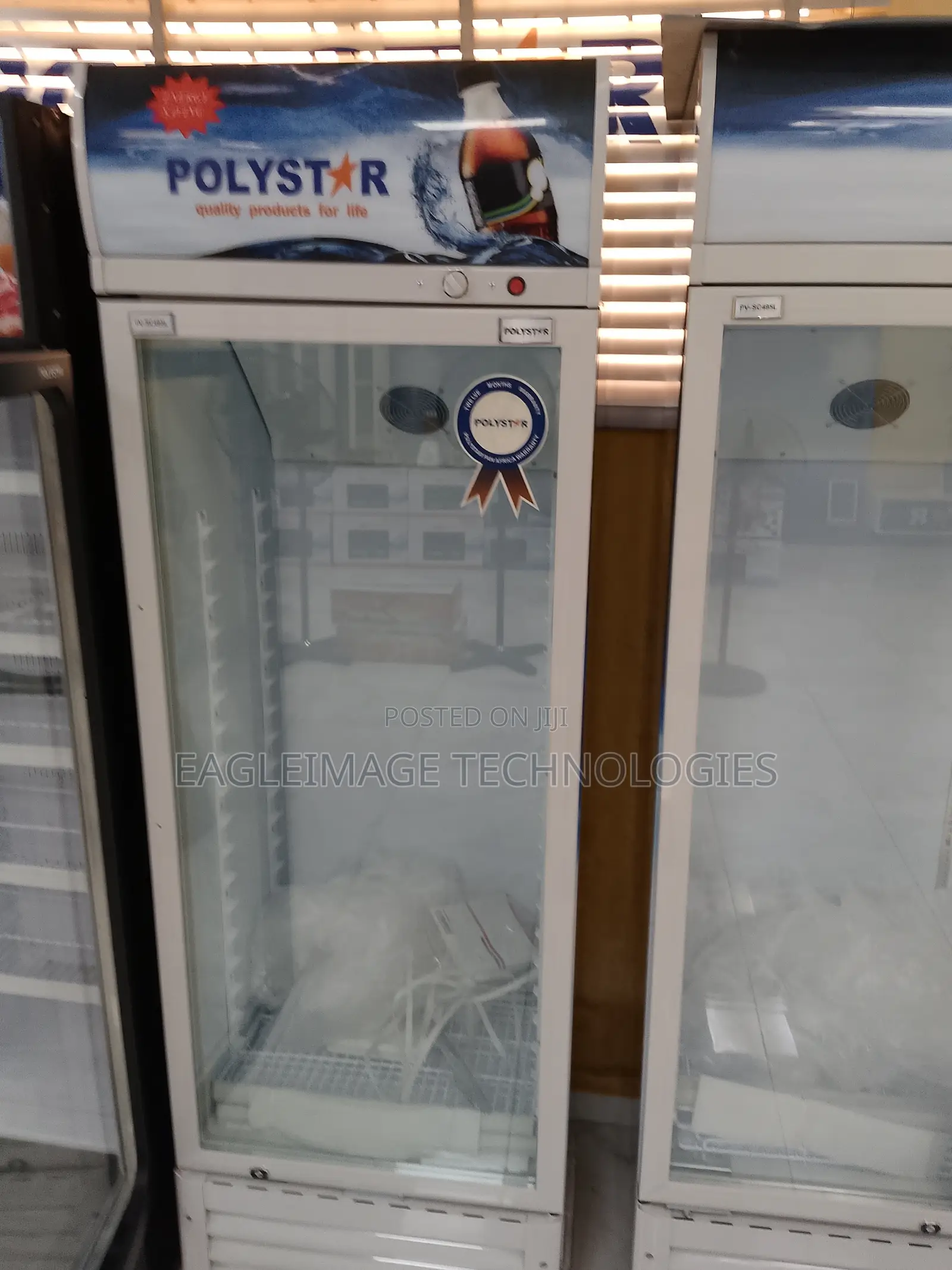 Polystar Ice Grid Showcase Chiller Single Door 365l