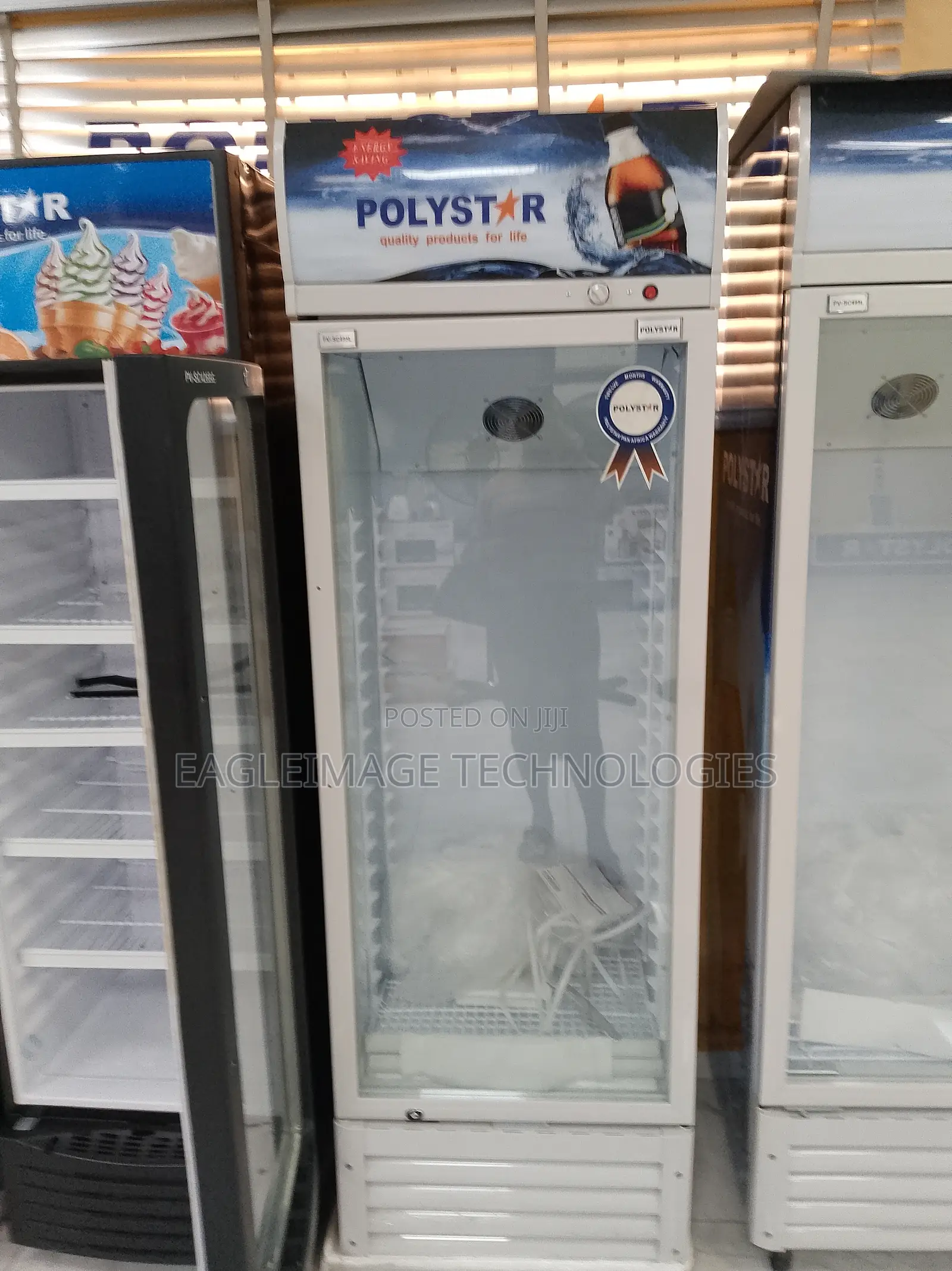 Polystar Ice Master Showcase Chiller Single Door 365l