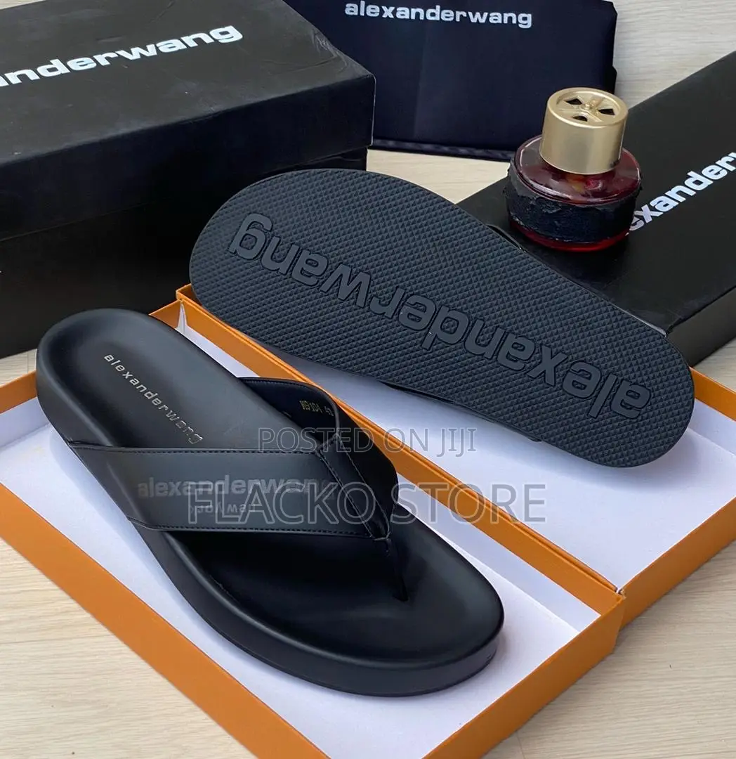 Original Alexander Wang Leather Slip Ons