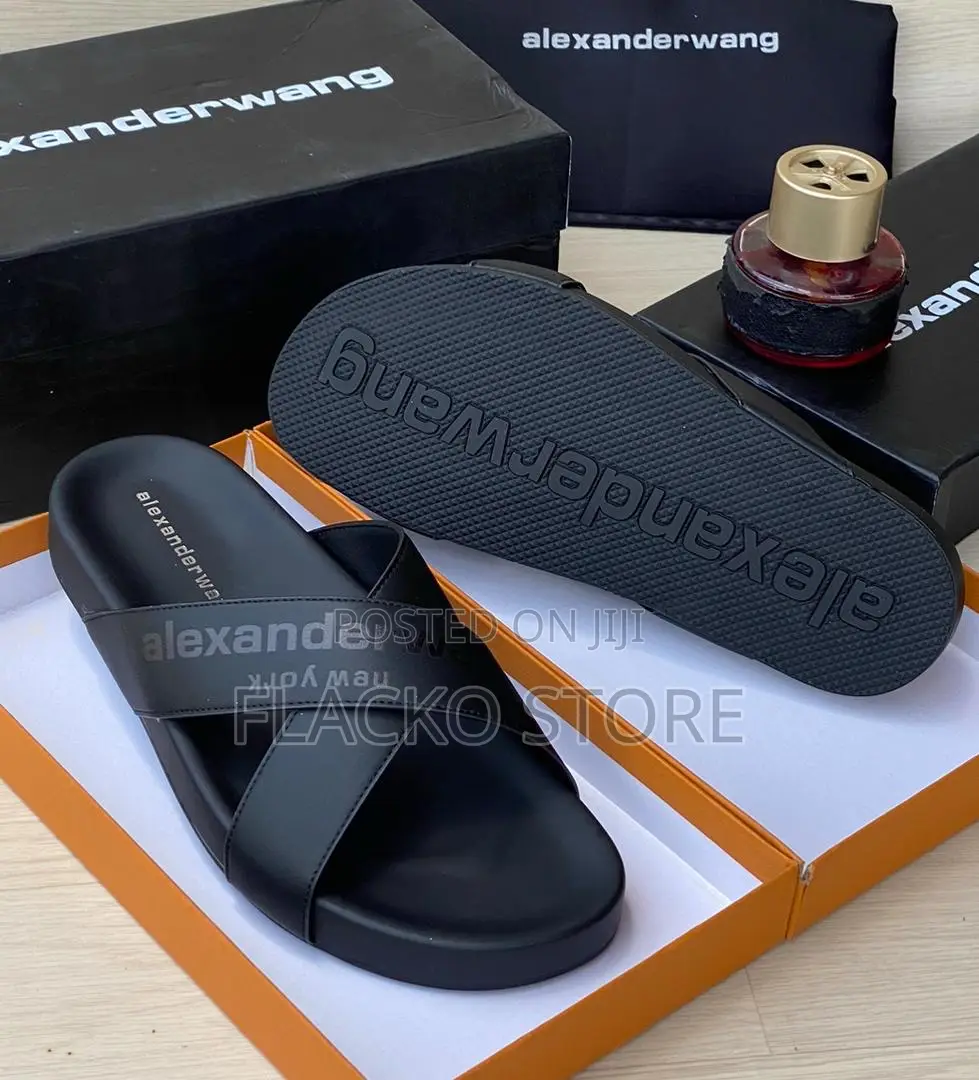 Original Alexander Wang Leather Slip Ons