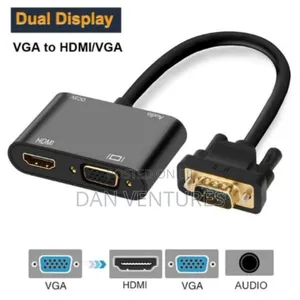 Photo - Vga to HDML /Vga Adapter