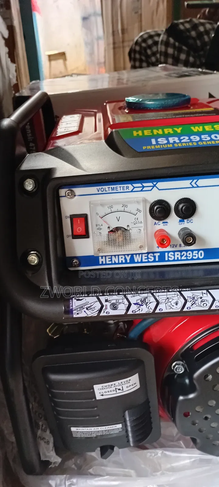 Henry West 1.5kva Full Cooper Generator