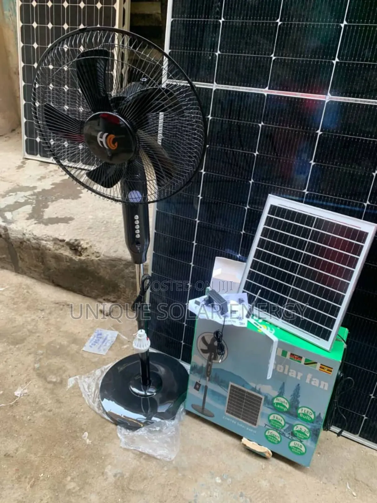 Ac Dc Solar Fan