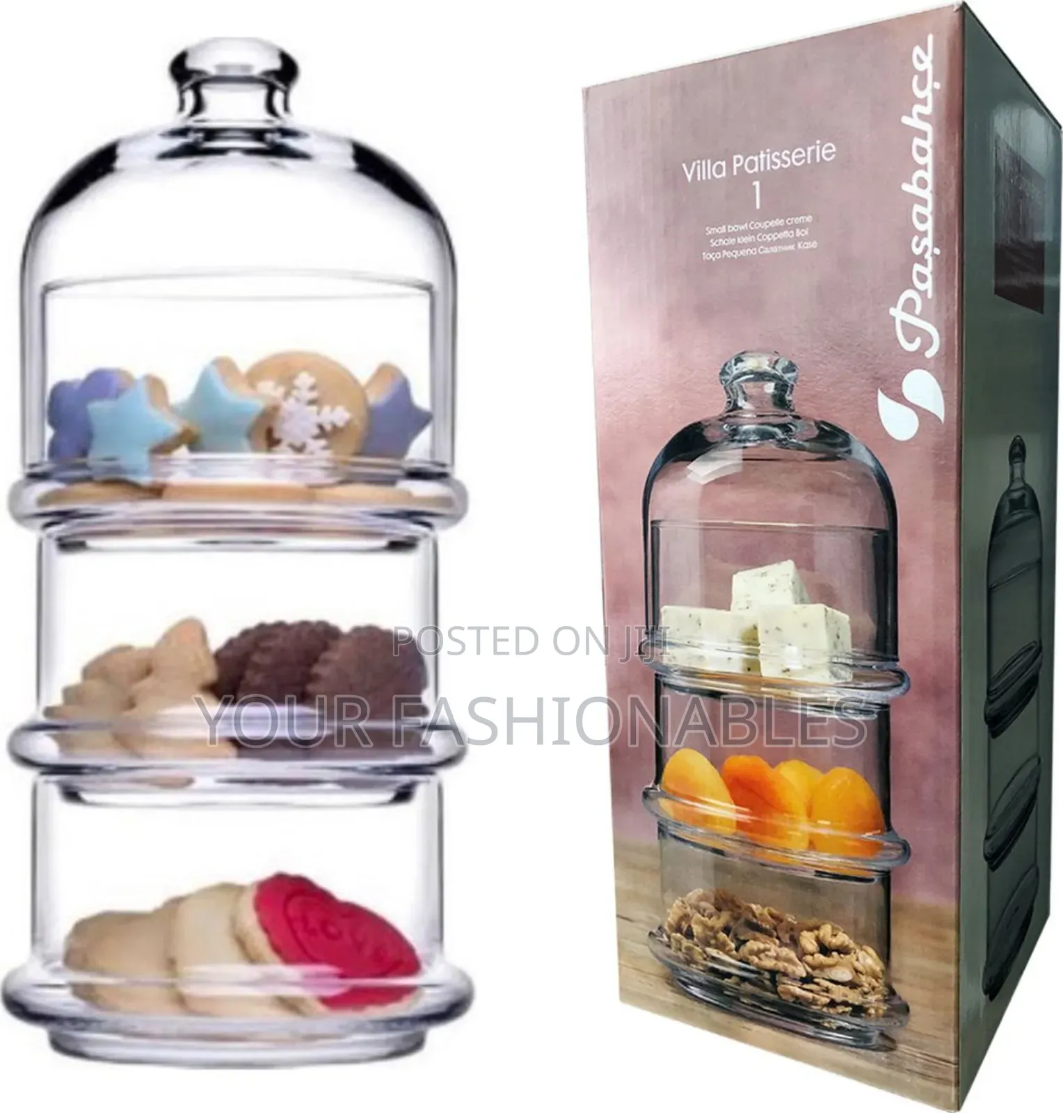 Snack and Cake Stand by Pasabahce