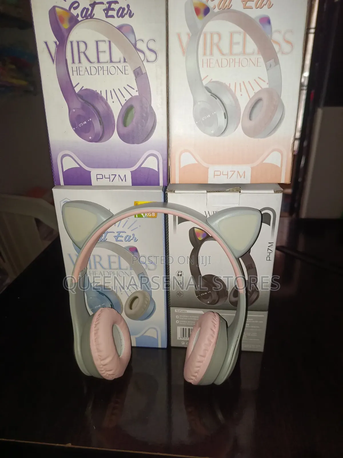 Cat Ear Bluetooth Headphones