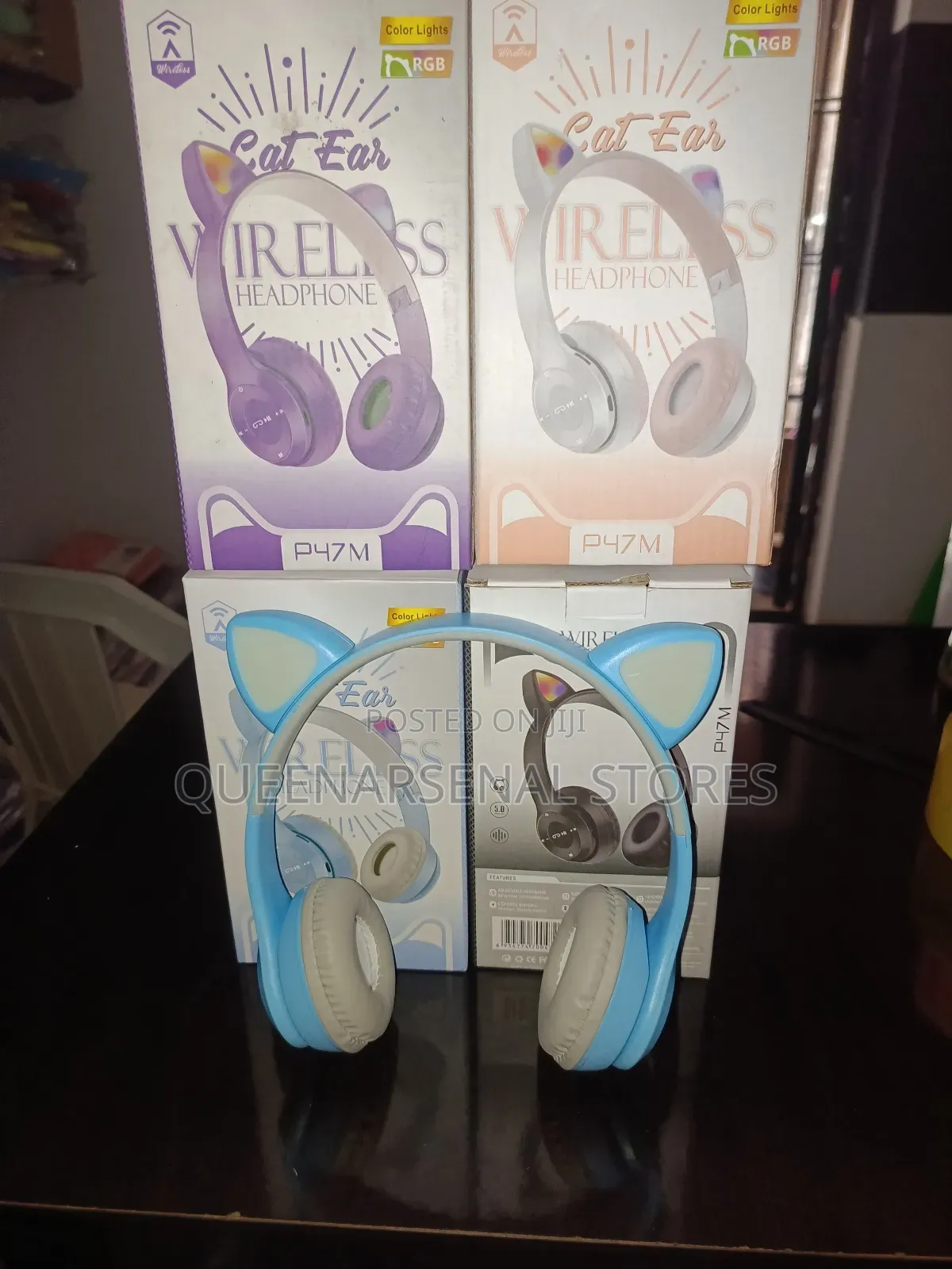 Cat Ear Bluetooth Headphones