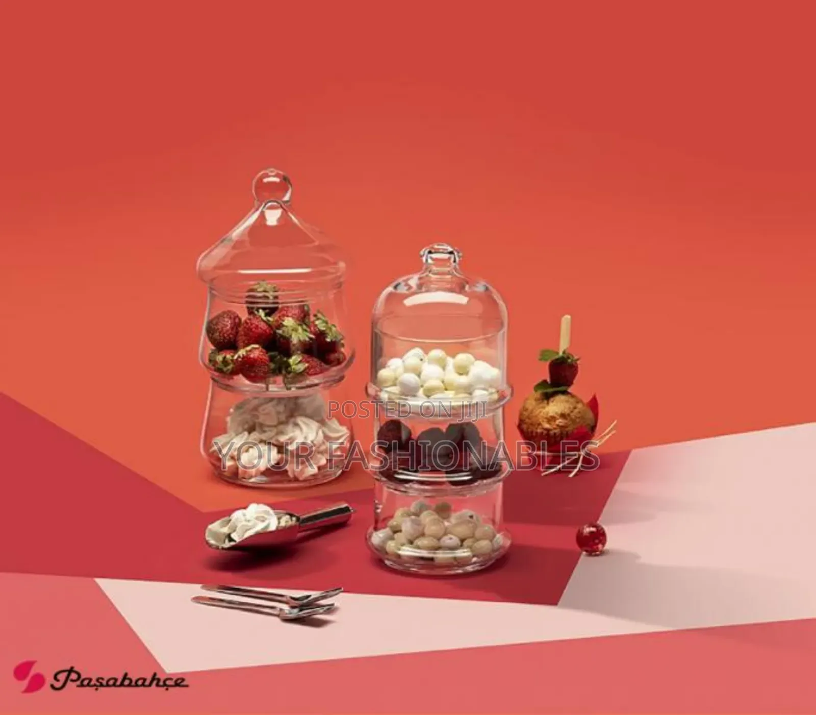 Snack and Cake Stand by Pasabahce