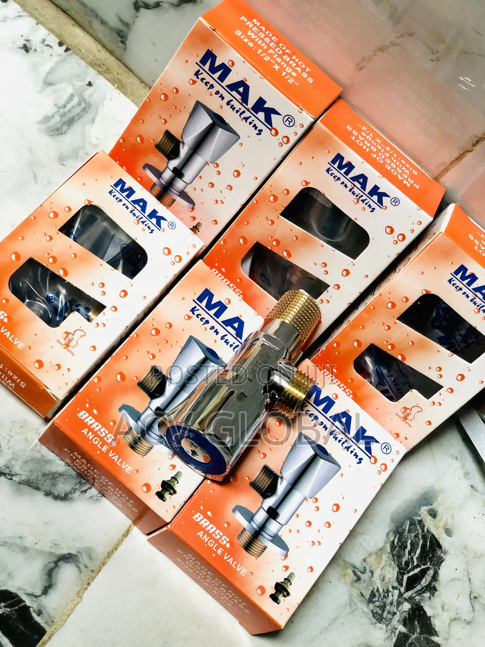 Mak Stainless Angle Valve