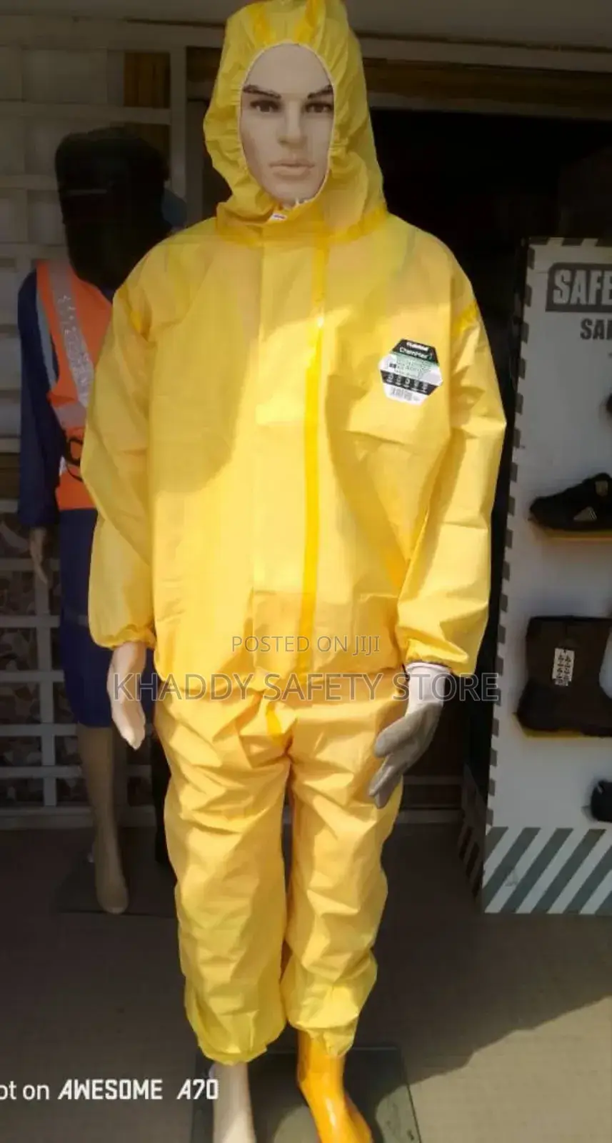 Chemical Coverall Up And Down