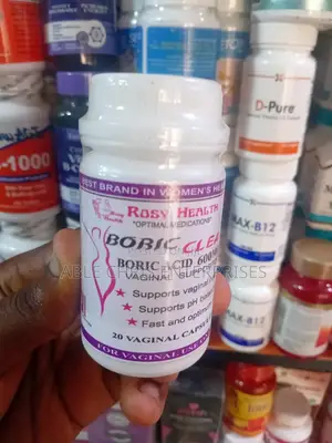 Boric Clear Boric Acid 600mg