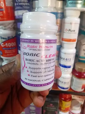 Boric Clear Boric Acid 600mg