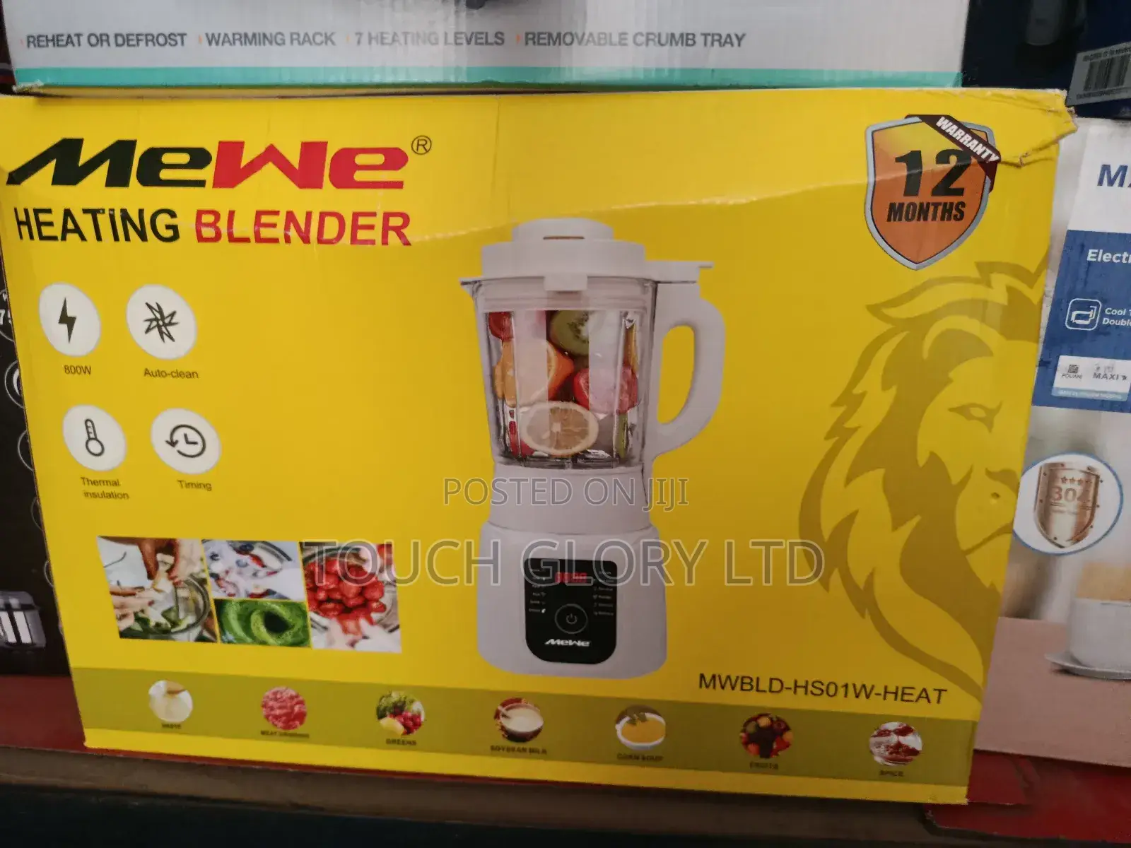 Mewe Heating Blender, 800w