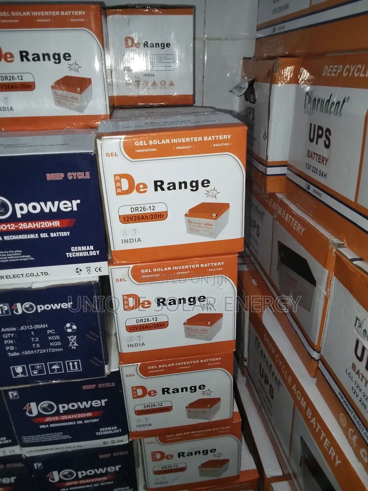 De Range 26ah 12v Battery