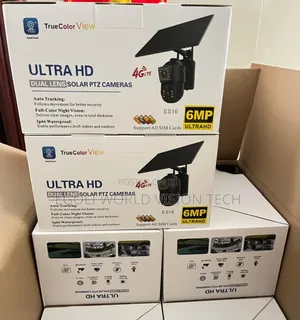 Truecolorview 6mp Ultra Hd Dual Lens Solar Ptz Camera