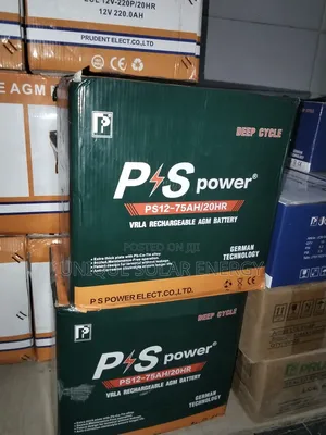 12v 75ah Gel Ps Power Battery