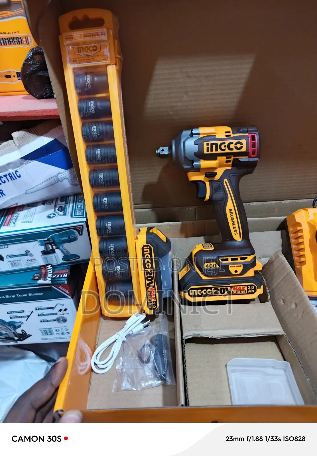 Combination Ingco Impact Wrench With Drill