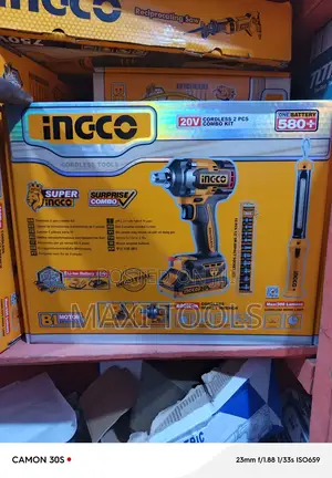 Combination Ingco Impact Wrench With Drill