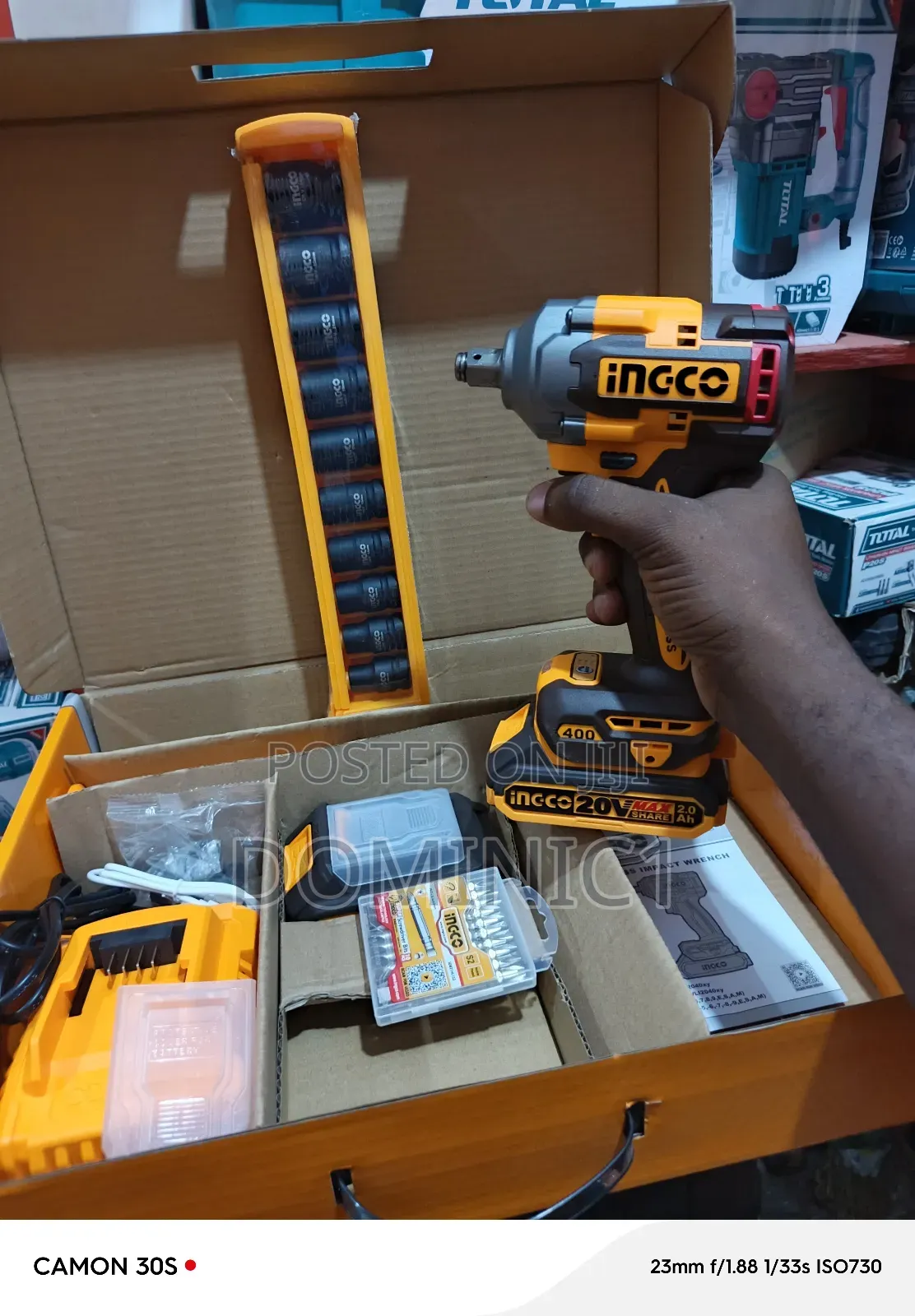 Combination Ingco Impact Wrench With Drill